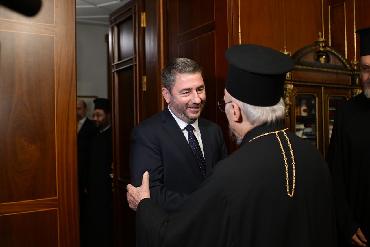Πρόεδρος Πανελλήνιου Σοσιαλιστικού Κινήματος (ΠΑΣΟΚ): «Κάθε συνάντηση με τον Οικουμενικό Πατριάρχη είναι μάθημα ανθρωπιάς, σε αυτές τις κρίσιμες για την ανθρωπότητα στιγμές»
