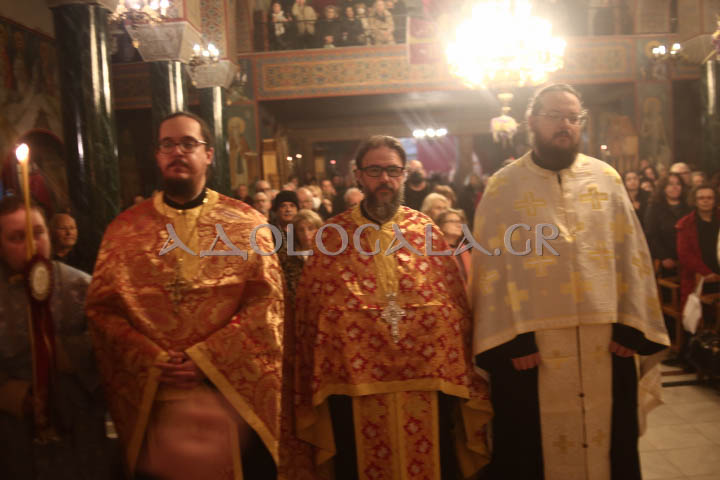 Λαμπρός Εσπερινός για τον Άγιο Τρύφωνα στην Τερψιθέα Άνω Γλυφάδας (Εικόνες)
