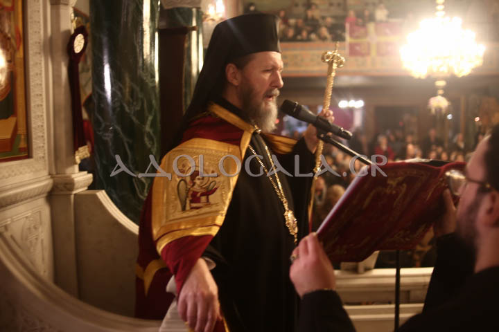 Λαμπρός Εσπερινός για τον Άγιο Τρύφωνα στην Τερψιθέα Άνω Γλυφάδας (Εικόνες)