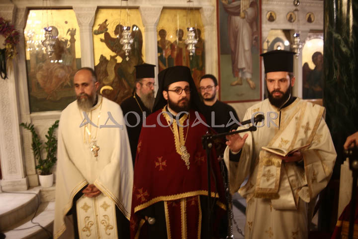 Λαμπρός Εσπερινός για τον Άγιο Τρύφωνα στην Τερψιθέα Άνω Γλυφάδας (Εικόνες)