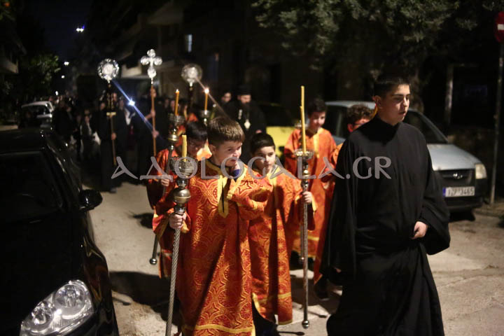 Παρουσία πλήθους πιστών η Ιερά Λιτάνευση της Εικόνας των Τριών Ιεραρχών στην Καισαριανή (Εικόνες)