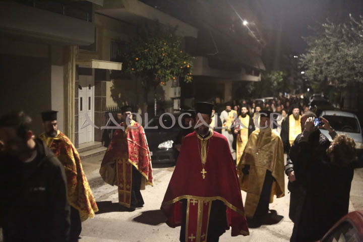 Παρουσία πλήθους πιστών η Ιερά Λιτάνευση της Εικόνας των Τριών Ιεραρχών στην Καισαριανή (Εικόνες)