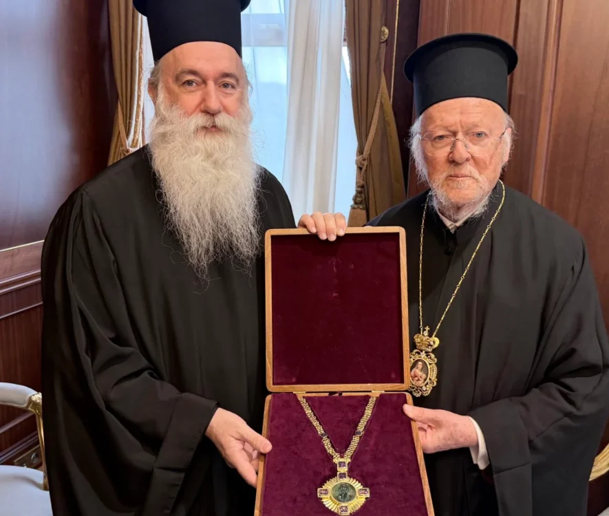 Ο νέος Μητροπολίτης Κορίνθου στο Φανάρι