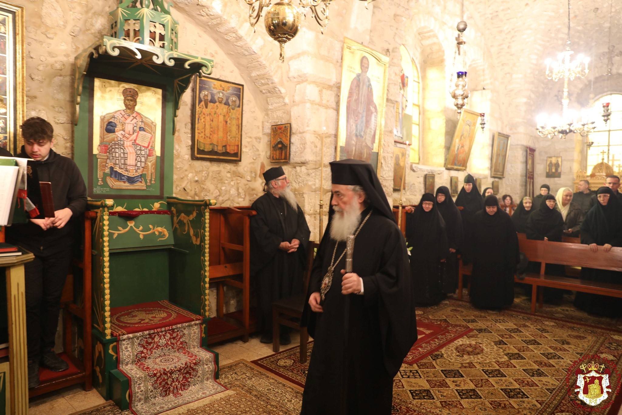Τον Μητροπολίτη Καζάν κ. Κύριλλο δέχθηκε ο Πατριάρχης Ιεροσολύμων - Η εορτή του Οσίου Ευθυμίου του Μεγάλου στους Αγίους Τόπους 