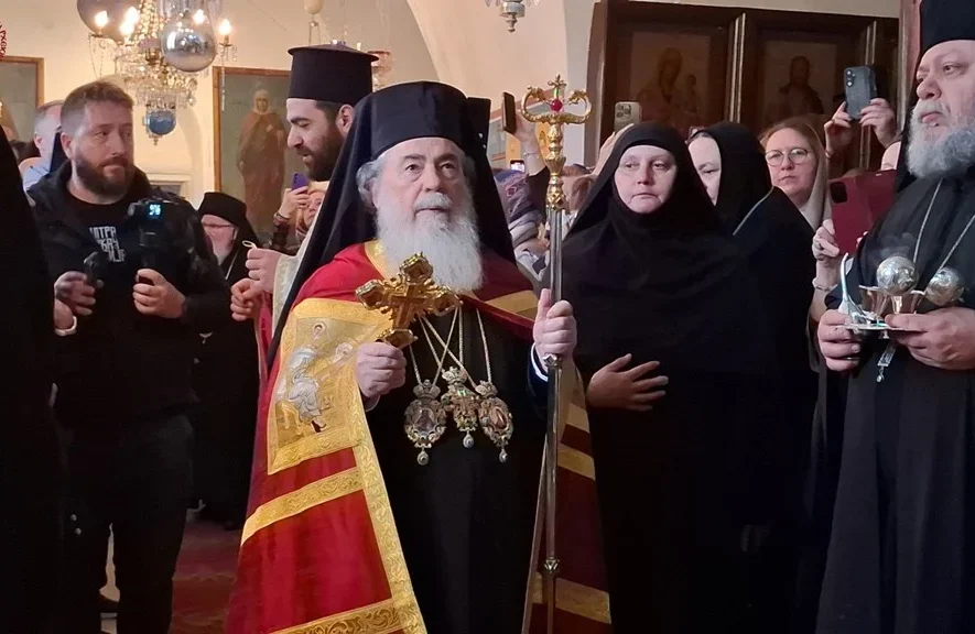 Με λαμπρότητα εορτάστηκε η μνήμη του Αγίου Συμεών του Θεοδόχου στην Ιερά Μονή του στη δυτική Ιερουσαλήμ, προεξάρχοντος του Πατριάρχη Ιεροσολύμων Θεοφίλου Γ΄.
