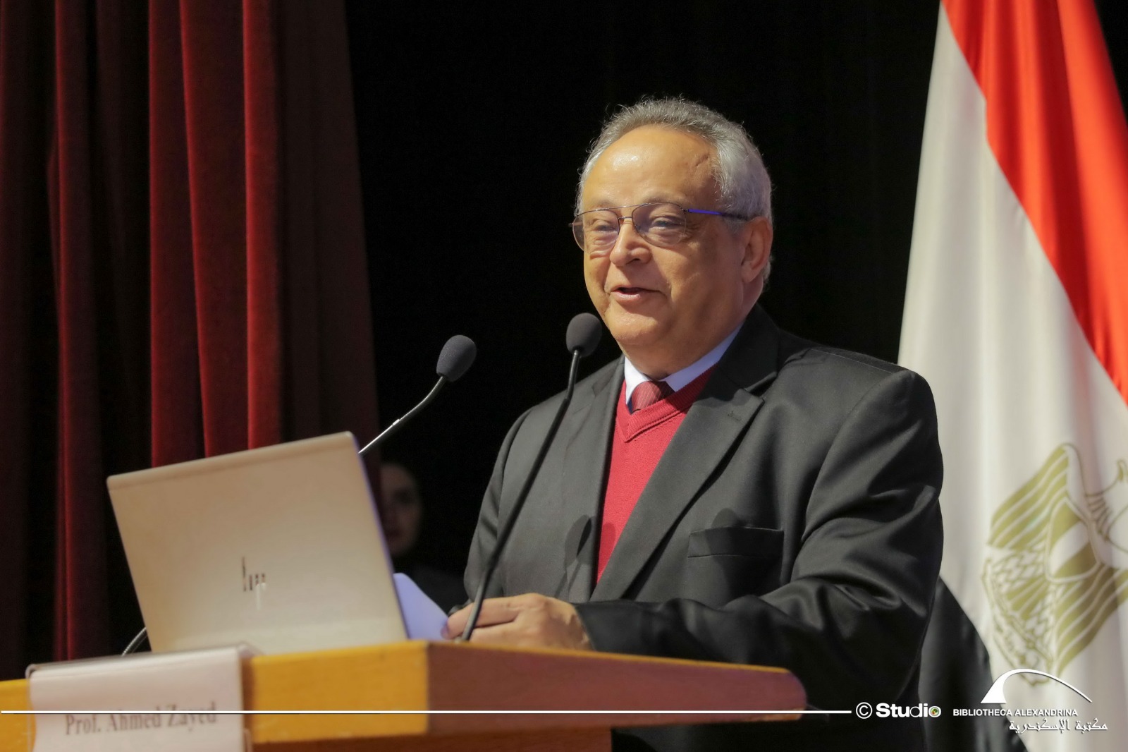 Ο Πατριάρχης Αλεξανδρείας στον εορτασμό της Παγκόσμιας Ημέρας της Ελληνικής Γλώσσας στη Βιβλιοθήκη της Αλεξάνδρειας 
