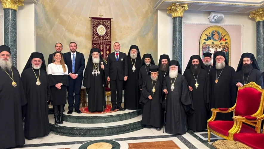 Δοξολογία στα Ιεροσόλυμα για την Ελληνική Εθνική Επέτειο της 25ης Μαρτίου 1821