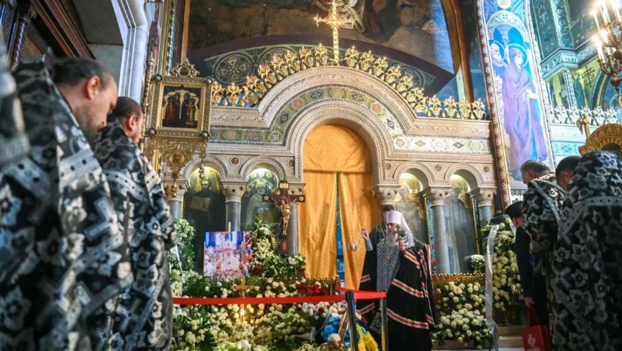 Ο Προκαθήμενος της Ορθόδοξης Εκκλησίας της Ουκρανίας τέλεσε μνημόσυνο για τον εκλιπόντα επίτιμο Πατριάρχη Φιλάρετο