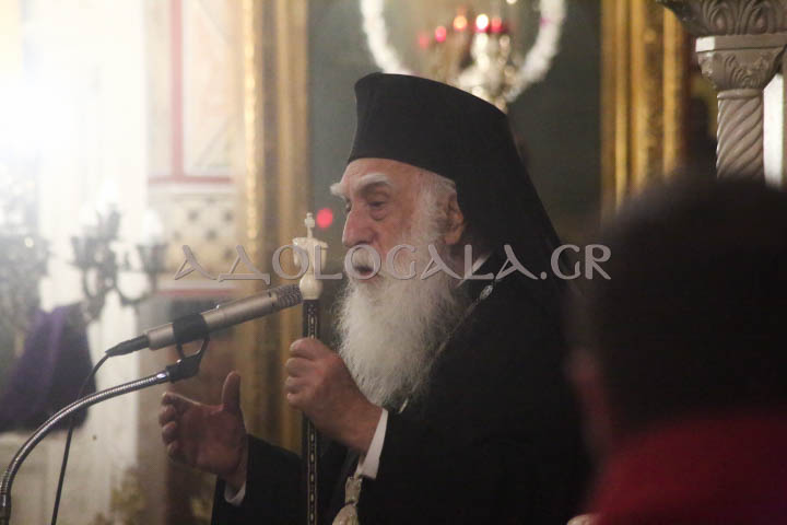 Μεγάλη Δευτέρα Εσπέρας στην Αγία Βαρβάρα παλαιού Φαλήρου (Εικόνες) 