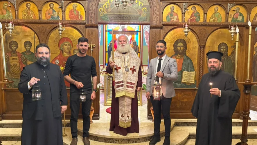 Άφιξη του Αγίου Φωτός στην Αλεξάνδρεια