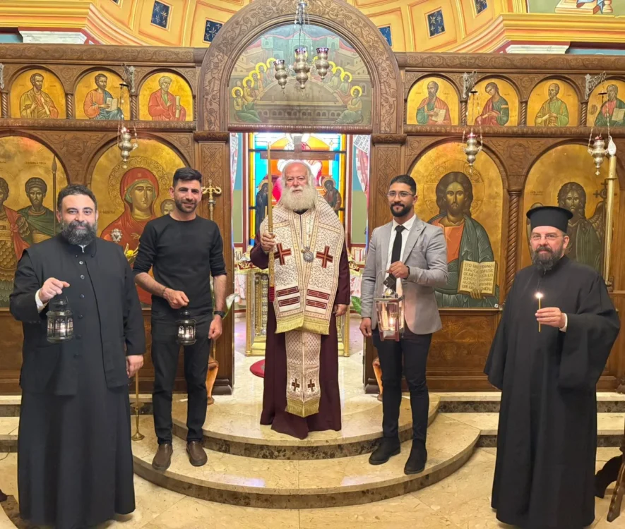 Άφιξη του Αγίου Φωτός στην Αλεξάνδρεια