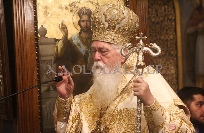 Παννυχίδα Αναστάσεως και Αναστάσιμη Αρχιερατική Θεία Λειτουργία στον Άγιο Νικόλαο Πτωχοκομείου Αθηνών (Εικόνες) 