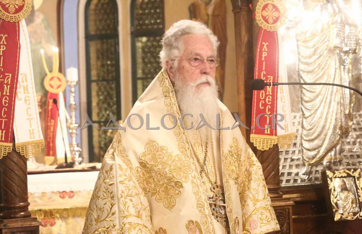 Παννυχίδα Αναστάσεως και Αναστάσιμη Αρχιερατική Θεία Λειτουργία στον Άγιο Νικόλαο Πτωχοκομείου Αθηνών (Εικόνες) 
