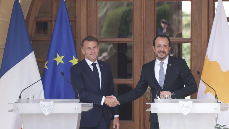 Ν. Χριστοδουλίδης : Ιστορική η επίσκεψη Μακρόν στη Κύπρο