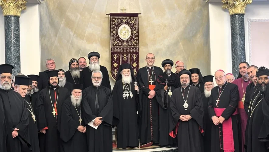 Επισκέψεις Χριστιανικών Εκκλησιών ενόψει Πάσχα στον Πατριάρχη Ιεροσολύμων