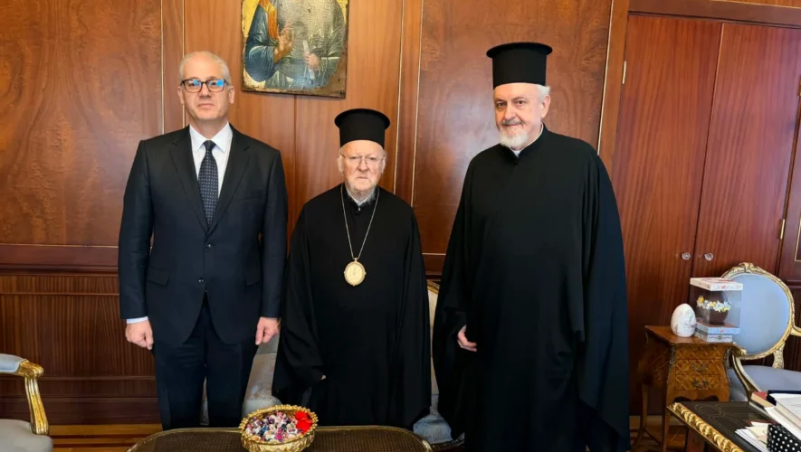 Το Οικουμενικό Πατριαρχείο επισκέφθηκε ο Πρέσβης της Αιγύπτου στην Άγκυρα, Wael Badawi