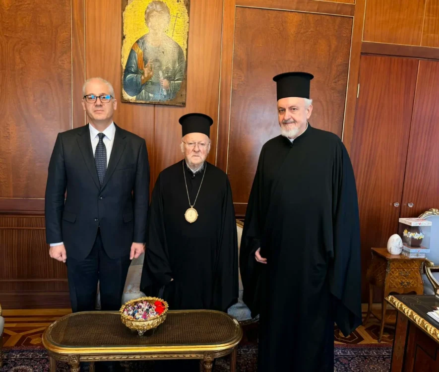 Το Οικουμενικό Πατριαρχείο επισκέφθηκε ο Πρέσβης της Αιγύπτου στην Άγκυρα, Wael Badawi