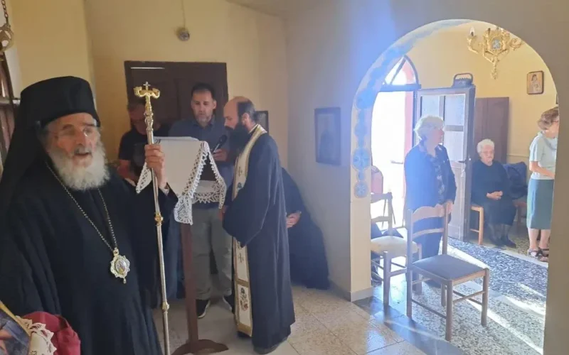 Αρχιερατικός Εσπερινός για την Ιερά Μνήμη του Αγίου Ιωάννου του Ρώσου στη Λέρο