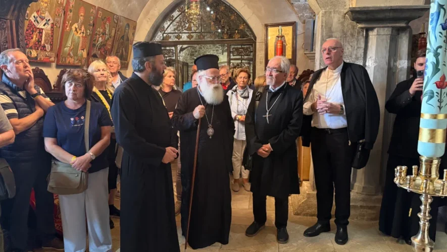 Episkepsi tou Mitropoliti Aystrias Arseniou me omilo Aystriakon Katholikon stin Iera Moni Toplou