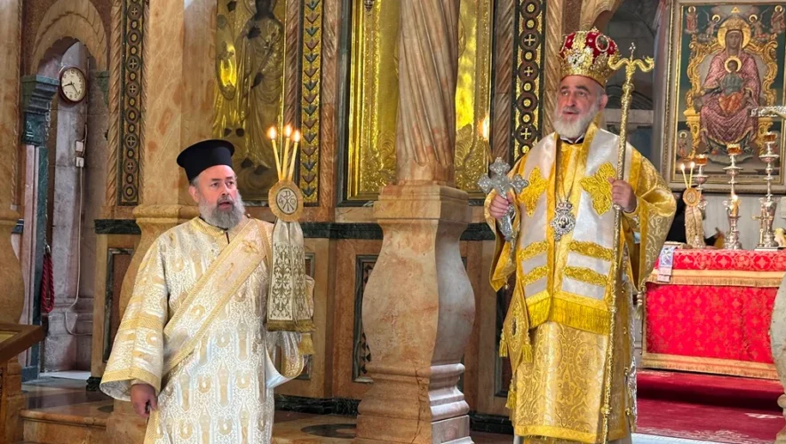 I Apodosi tou Pasxa & Anamnisi tou en ourano fanentos simeiou tou Timiou Stayrou sta Ierosolyma