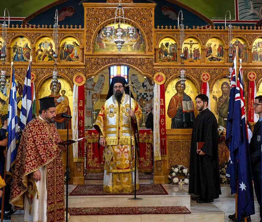 Η Ιερά Επισκοπή Χώρας τίμησε την Ημέρα των ANZACs
