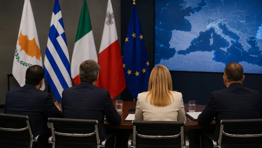 Κοινή δήλωση για τη συνάντηση των ηγετών Κύπρου - Ελλάδας - Ιταλίας - Μάλτας για θέματα μετανάστευσης σε σχέση με την κατάσταση ασφαλείας στη Μέση Ανατολή