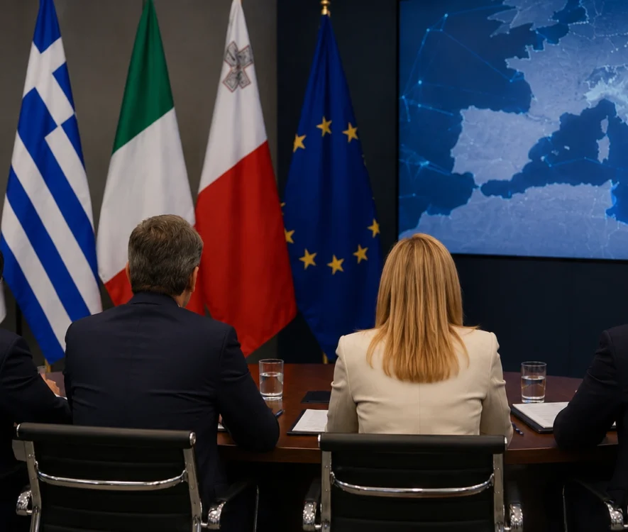 Κοινή δήλωση για τη συνάντηση των ηγετών Κύπρου - Ελλάδας - Ιταλίας - Μάλτας για θέματα μετανάστευσης σε σχέση με την κατάσταση ασφαλείας στη Μέση Ανατολή