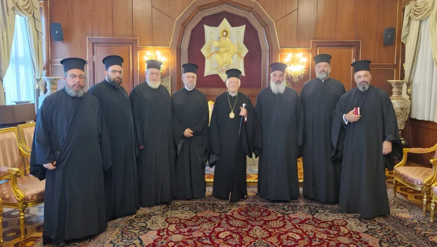 Το Δ.Σ. του ΙΣΚΕ στον Οικουμενικό Πατριάρχη