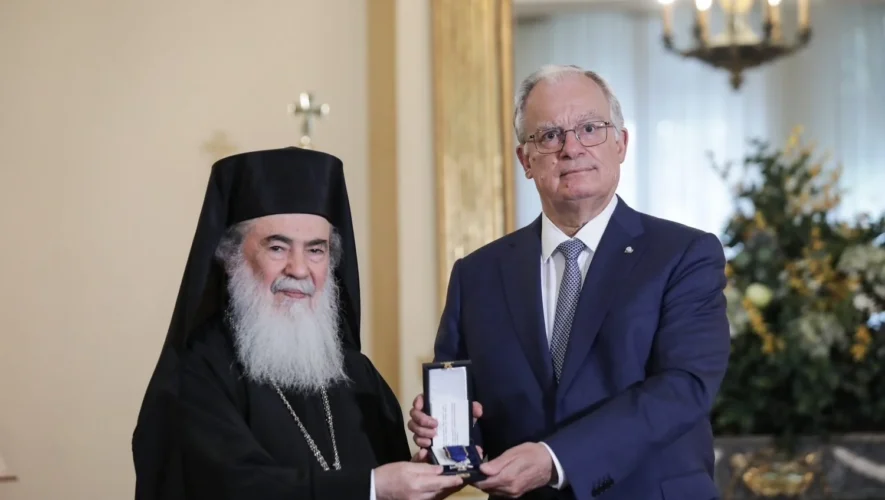 Μήνυμα τιμής και εθνικής στήριξης από τον Πρόεδρο της Δημοκρατίας στον Πατριάρχη Ιεροσολύμων