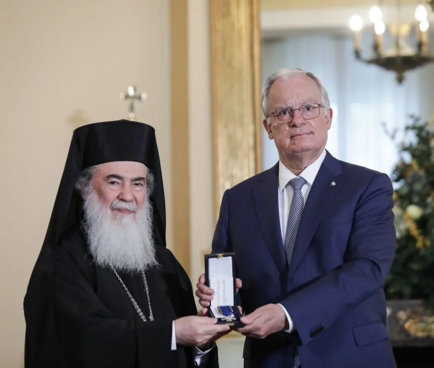 Μήνυμα τιμής και εθνικής στήριξης από τον Πρόεδρο της Δημοκρατίας στον Πατριάρχη Ιεροσολύμων