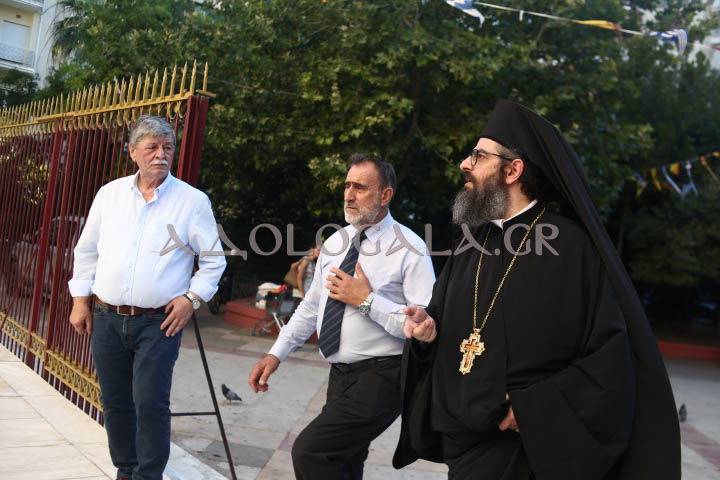 Πανηγυρικός Αρχιερατικός Εσπερινός στον Ιερό Ναό Αγίου Παύλου Αθηνών με τον Μητροπολίτη Χαλκίδος κ. Χρυσόστομο και τον Αρχιμανδρίτη π. Σεβαστιανό Σωμαράκη.