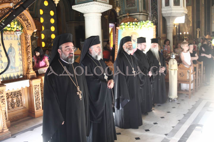 Πανηγυρικός Αρχιερατικός Εσπερινός στον Ιερό Ναό Αγίου Παύλου Αθηνών με τον Μητροπολίτη Χαλκίδος κ. Χρυσόστομο και τον Αρχιμανδρίτη π. Σεβαστιανό Σωμαράκη.
