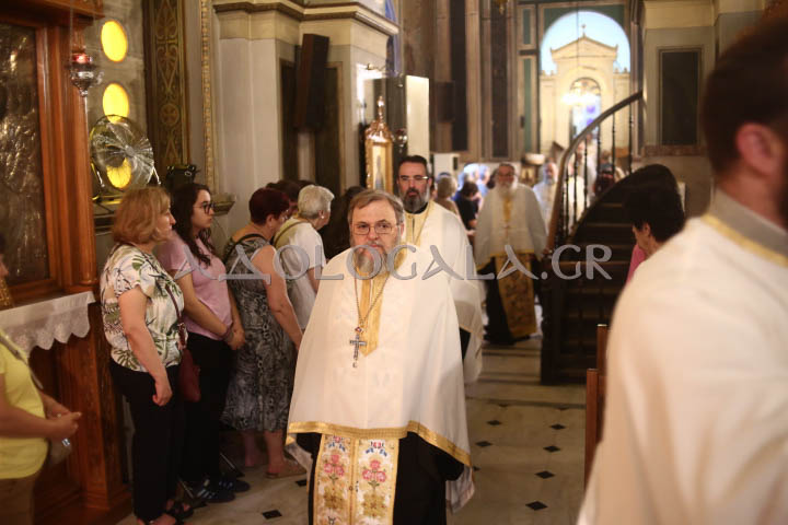 Πανηγυρικός Αρχιερατικός Εσπερινός στον Ιερό Ναό Αγίου Παύλου Αθηνών με τον Μητροπολίτη Χαλκίδος κ. Χρυσόστομο και τον Αρχιμανδρίτη π. Σεβαστιανό Σωμαράκη.