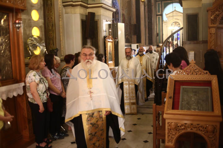 Πανηγυρικός Αρχιερατικός Εσπερινός στον Ιερό Ναό Αγίου Παύλου Αθηνών με τον Μητροπολίτη Χαλκίδος κ. Χρυσόστομο και τον Αρχιμανδρίτη π. Σεβαστιανό Σωμαράκη.
