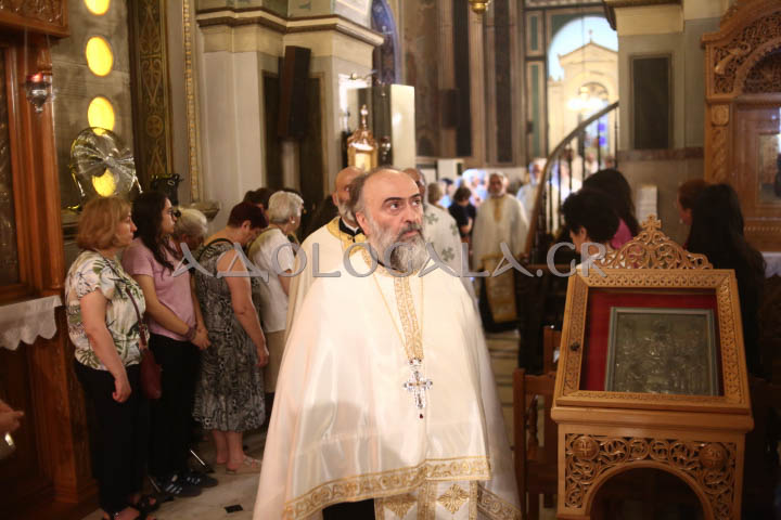Πανηγυρικός Αρχιερατικός Εσπερινός στον Ιερό Ναό Αγίου Παύλου Αθηνών με τον Μητροπολίτη Χαλκίδος κ. Χρυσόστομο και τον Αρχιμανδρίτη π. Σεβαστιανό Σωμαράκη.