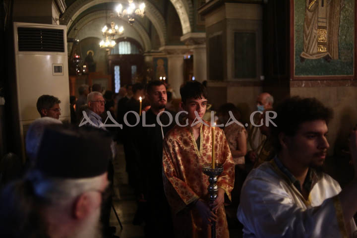 Πανηγυρικός Αρχιερατικός Εσπερινός στον Ιερό Ναό Αγίου Παύλου Αθηνών με τον Μητροπολίτη Χαλκίδος κ. Χρυσόστομο και τον Αρχιμανδρίτη π. Σεβαστιανό Σωμαράκη.