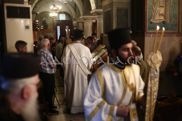 Πανηγυρικός Αρχιερατικός Εσπερινός στον Ιερό Ναό Αγίου Παύλου Αθηνών με τον Μητροπολίτη Χαλκίδος κ. Χρυσόστομο και τον Αρχιμανδρίτη π. Σεβαστιανό Σωμαράκη.
