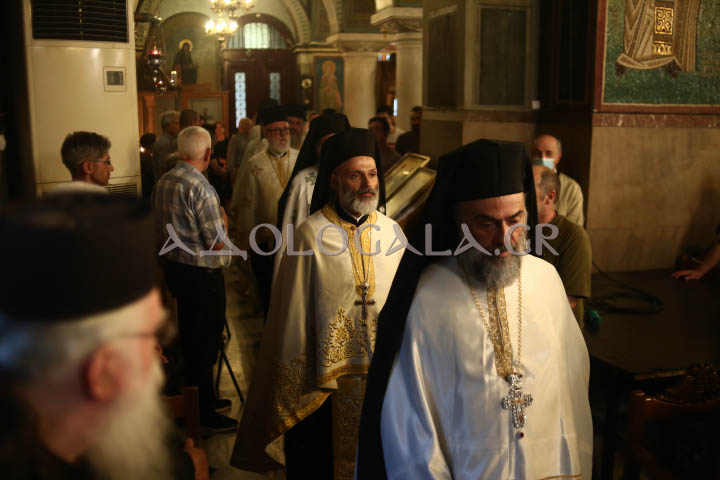Πανηγυρικός Αρχιερατικός Εσπερινός στον Ιερό Ναό Αγίου Παύλου Αθηνών με τον Μητροπολίτη Χαλκίδος κ. Χρυσόστομο και τον Αρχιμανδρίτη π. Σεβαστιανό Σωμαράκη.