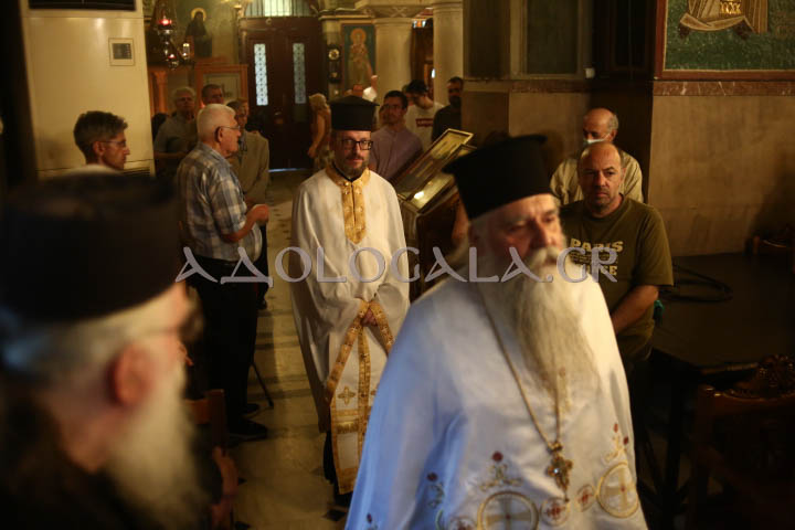 Πανηγυρικός Αρχιερατικός Εσπερινός στον Ιερό Ναό Αγίου Παύλου Αθηνών με τον Μητροπολίτη Χαλκίδος κ. Χρυσόστομο και τον Αρχιμανδρίτη π. Σεβαστιανό Σωμαράκη.