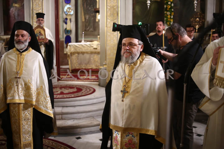 Πανηγυρικός Αρχιερατικός Εσπερινός στον Ιερό Ναό Αγίου Παύλου Αθηνών με τον Μητροπολίτη Χαλκίδος κ. Χρυσόστομο και τον Αρχιμανδρίτη π. Σεβαστιανό Σωμαράκη.