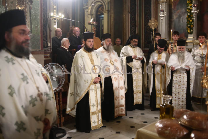 Πανηγυρικός Αρχιερατικός Εσπερινός στον Ιερό Ναό Αγίου Παύλου Αθηνών με τον Μητροπολίτη Χαλκίδος κ. Χρυσόστομο και τον Αρχιμανδρίτη π. Σεβαστιανό Σωμαράκη.