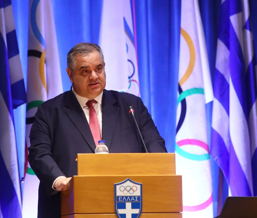 Νέα δυναμική συνεργασία μεταξύ Ελληνικής Ολυμπιακής Επιτροπής και Τοπικής Αυτοδιοίκησης ανακοίνωσε ο Βασίλης Σπανάκης, επισημαίνοντας ότι υλοποιούνται 389 αθλητικά έργα προϋπολογισμού 450 εκατ. ευρώ.