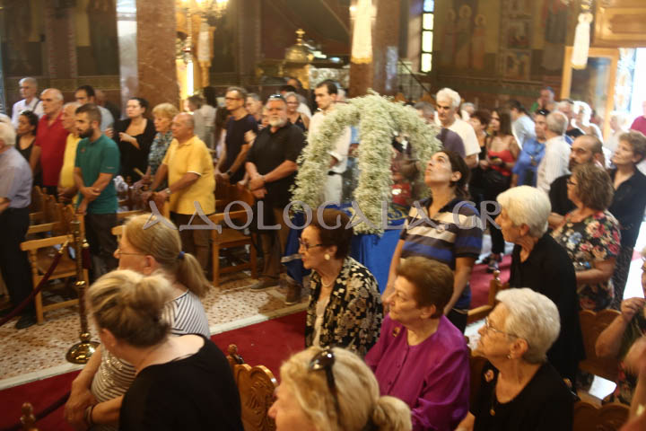 Ο Επίσκοπος Χριστουπόλεως Βαρνάβας στον πανηγυρικό Εσπερινό της Αγίας Μαρκέλλας στον Βοτανικό.