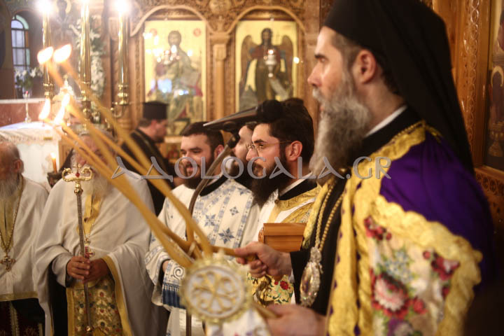 Πλήθος πιστών συμμετείχε στον πανηγυρικό Εσπερινό της Αγίας Μαρκέλλας στον Βοτανικό, όπου ο Επίσκοπος Χριστουπόλεως Βαρνάβας ανέπτυξε επίκαιρα πνευματικά μηνύματα.
