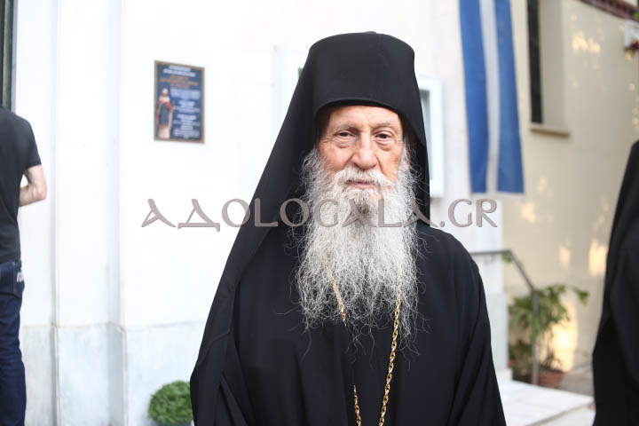 Ο Επίσκοπος Χριστουπόλεως Βαρνάβας στον πανηγυρικό Εσπερινό της Αγίας Μαρκέλλας στον Βοτανικό.