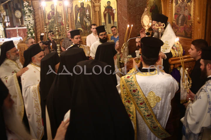 Πλήθος πιστών συμμετείχε στον πανηγυρικό Εσπερινό της Αγίας Μαρκέλλας στον Βοτανικό, όπου ο Επίσκοπος Χριστουπόλεως Βαρνάβας ανέπτυξε επίκαιρα πνευματικά μηνύματα.
