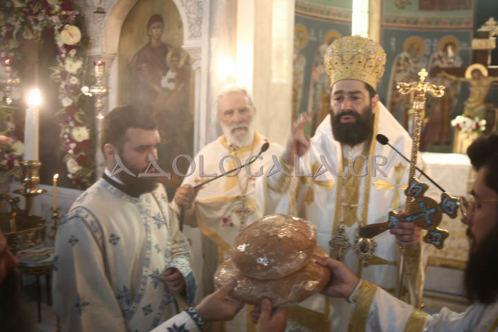 Άγιος Αιμιλιανός, Λόφος Σκουζέ, Επίσκοπος Ευρίπου Χρυσόστομος, Θεία Λειτουργία, Ιερός Ναός Αγίου Αιμιλιανού, Αθήνα, Ιερά Αρχιεπισκοπή Αθηνών, Εκκλησιαστικά Νέα, Ορθοδοξία, Πανήγυρη Αγίου Αιμιλιανού