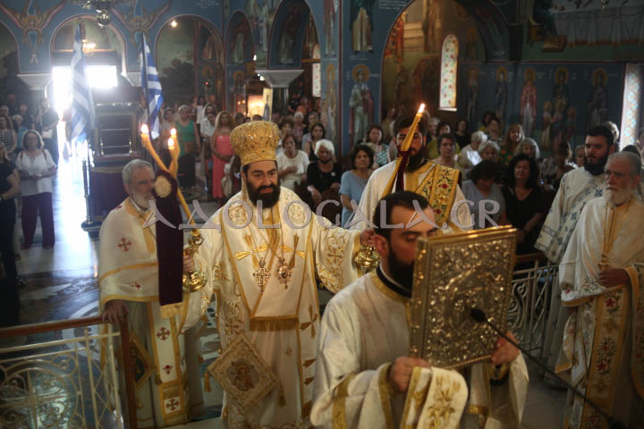 Άγιος Αιμιλιανός, Λόφος Σκουζέ, Επίσκοπος Ευρίπου Χρυσόστομος, Θεία Λειτουργία, Ιερός Ναός Αγίου Αιμιλιανού, Αθήνα, Ιερά Αρχιεπισκοπή Αθηνών, Εκκλησιαστικά Νέα, Ορθοδοξία, Πανήγυρη Αγίου Αιμιλιανού