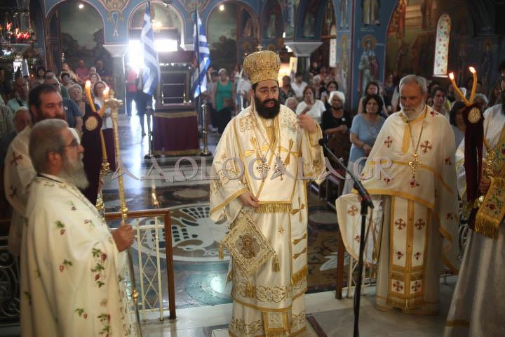 Άγιος Αιμιλιανός, Λόφος Σκουζέ, Επίσκοπος Ευρίπου Χρυσόστομος, Θεία Λειτουργία, Ιερός Ναός Αγίου Αιμιλιανού, Αθήνα, Ιερά Αρχιεπισκοπή Αθηνών, Εκκλησιαστικά Νέα, Ορθοδοξία, Πανήγυρη Αγίου Αιμιλιανού