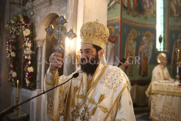 Άγιος Αιμιλιανός, Λόφος Σκουζέ, Επίσκοπος Ευρίπου Χρυσόστομος, Θεία Λειτουργία, Ιερός Ναός Αγίου Αιμιλιανού, Αθήνα, Ιερά Αρχιεπισκοπή Αθηνών, Εκκλησιαστικά Νέα, Ορθοδοξία, Πανήγυρη Αγίου Αιμιλιανού